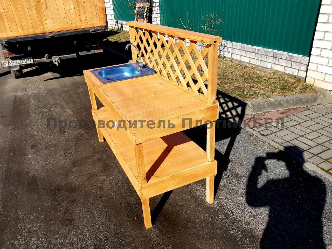 Летние кухни и умывальники для дачи